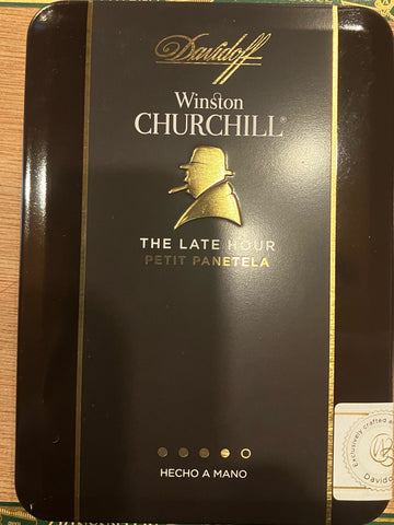 Davidoff Winston Churchill The Late Hour Petit Panetela 5 Pack