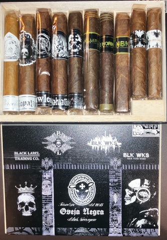 BLTC/BLK WKS Robusto 10 Count Box Sampler
