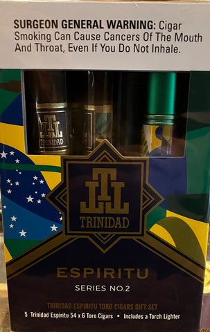 Trinidad Espiritu Series 2 Cigar & Lighter Gift Set